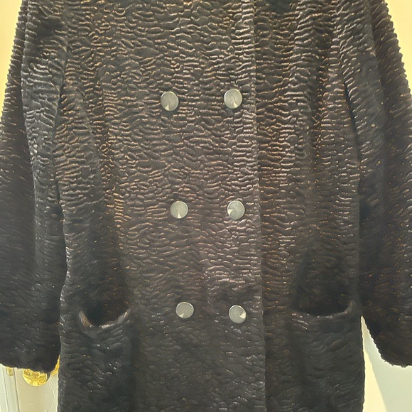 Black Velvet Coat - Picture 3 of 5